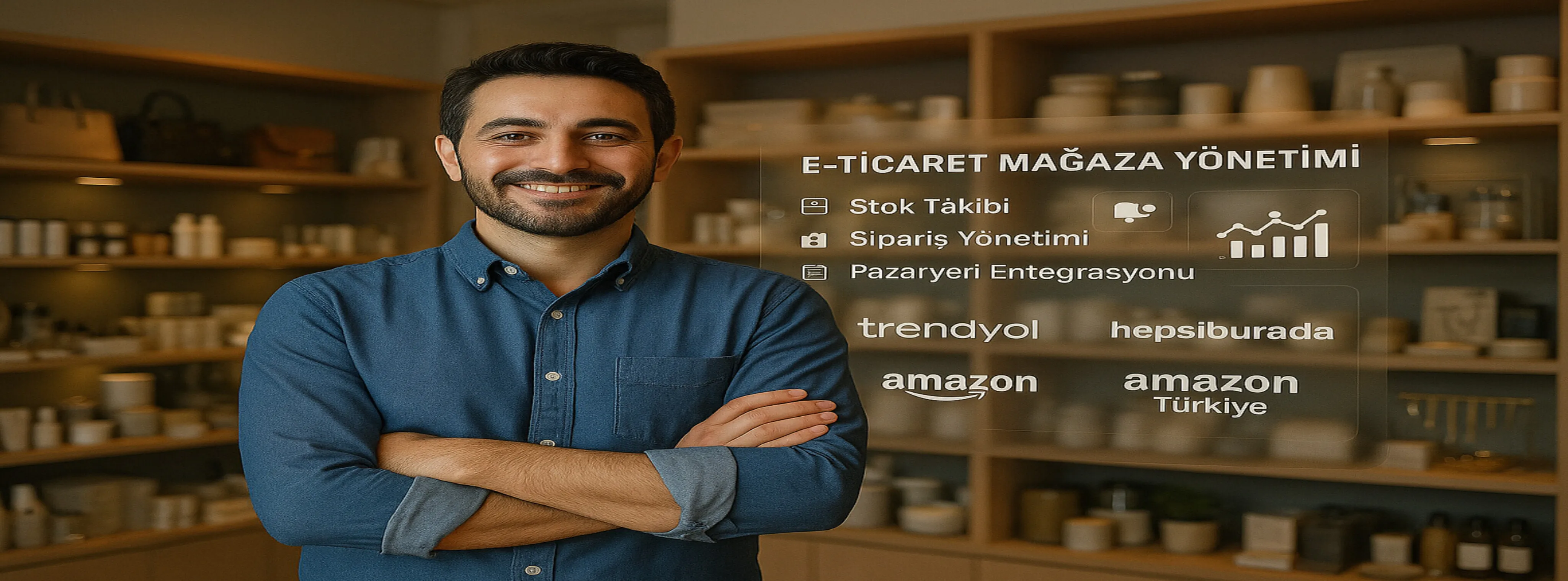 E-ticaret mağaza ve site yönetimi