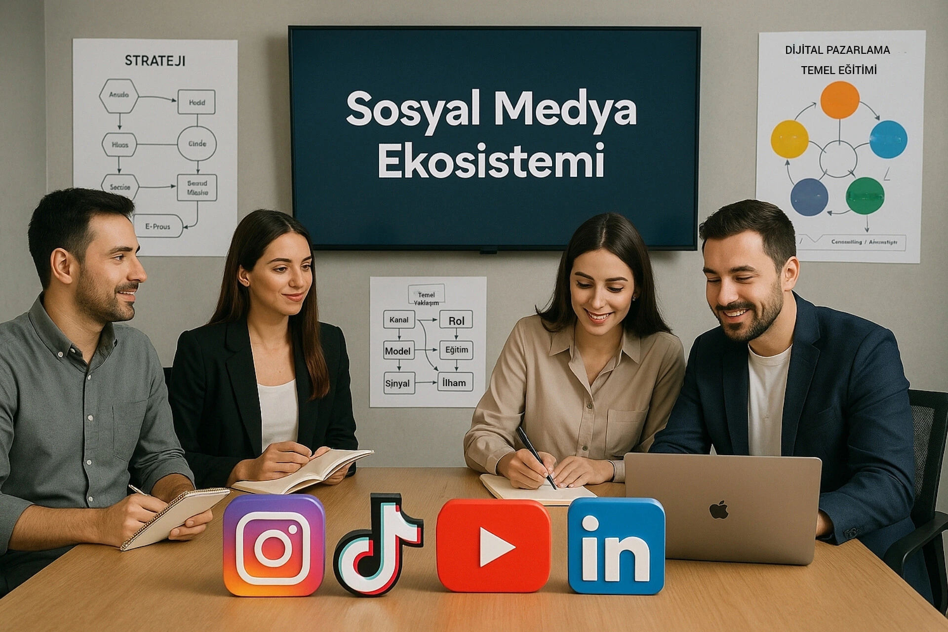 Eğitim paneli ve sertifika ekranı