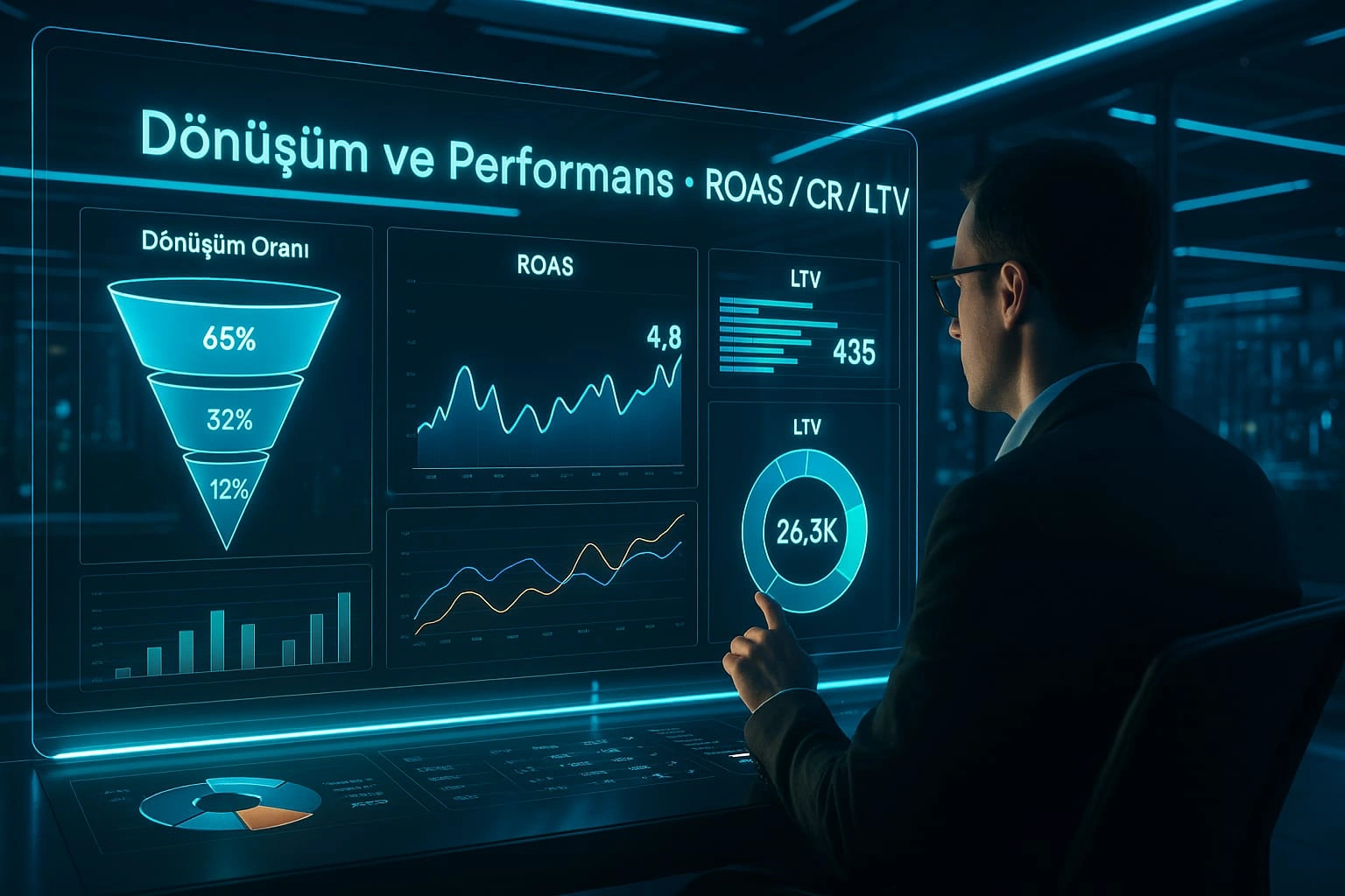 E-ticaret performans panoları