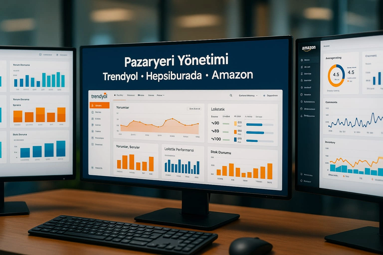 Trendyol ve pazaryeri satış ekranı