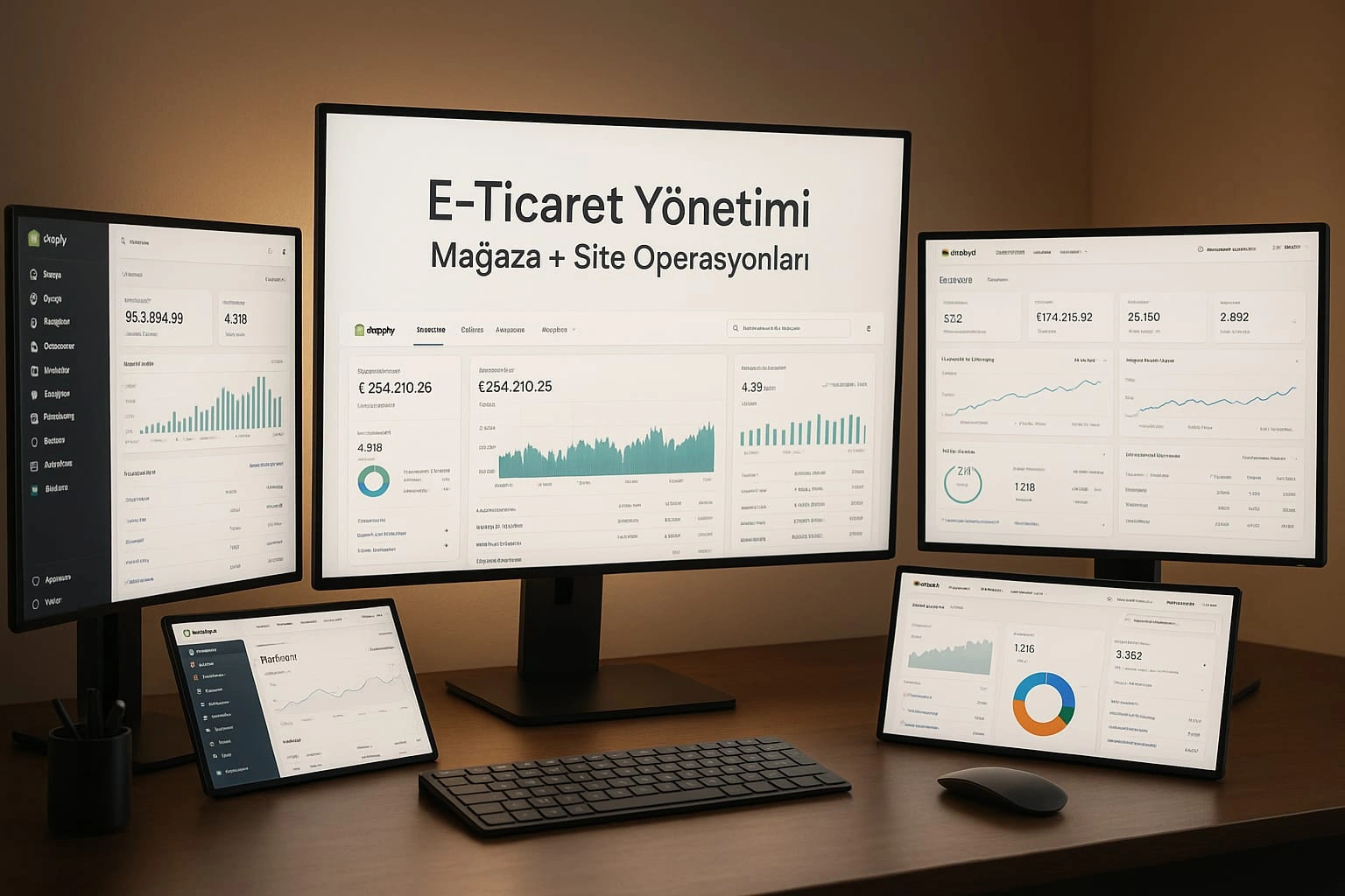 Entegrasyonlar ve raporlama panosu